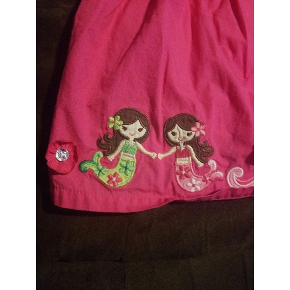 Gymboree floral mermaid